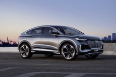 AUDI Q4 Sportback e-tron Concept全球亮相